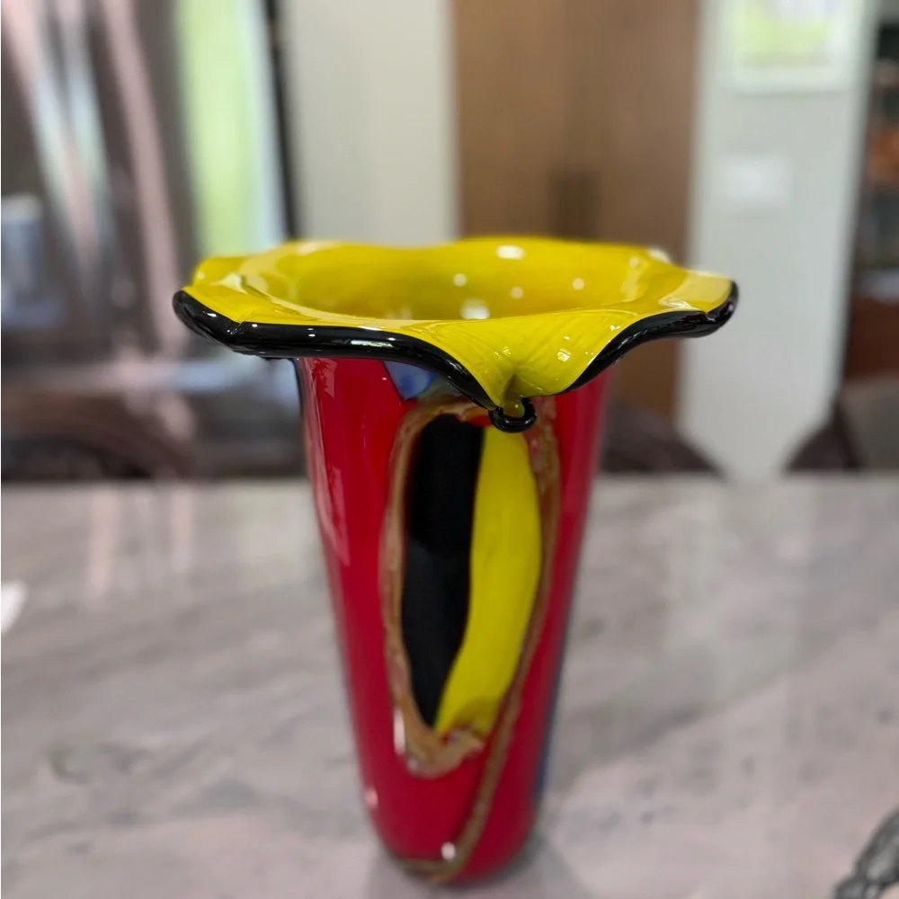 Murano vibrant handblown